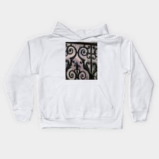 View from a Balcony by Gustave Caillebotte Kids Hoodie